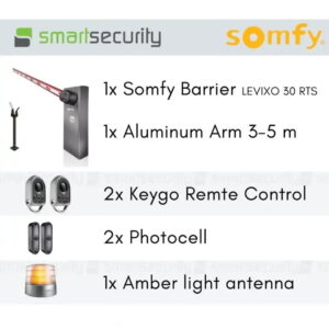 This is a picture of the Somfy Boom Barrier 3 to 5 Meters for Parking or Garage provided bt Smart Security in Lebanon_1