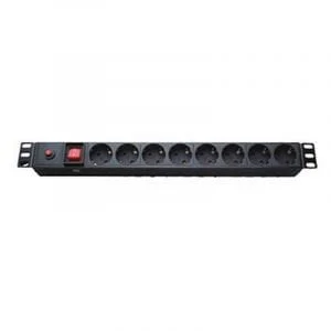 12Port Vertical Power Distributor Unit PDU, Switch on/off