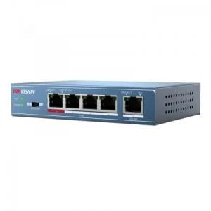 DS-3E0105P-E 4-Port 10/100 Mb/s PoE-Compliant Unmanaged Network Switch