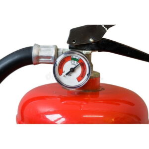 Extinguisher Head and Pressure Indicator