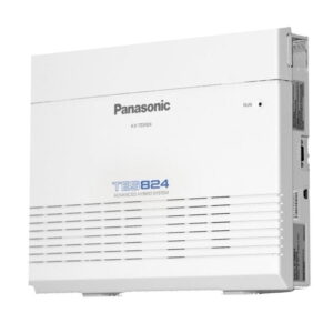 This is a picture of the Panasonic Hybrid PBX System KX TES824BX provided by Smart Security in Lebanon