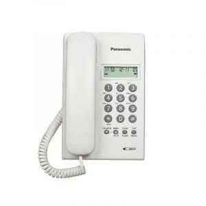 This is a picture of the Panasonic Corded Phone KX T7703X W with Caller ID_1