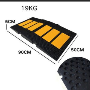 This is a picture of the RUBBER SPEED BUMP 90CM 19KG provided by Smart Security in Lebanon_3