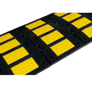 This is a picture of the RUBBER SPEED BUMP 90CM 19KG provided by Smart Security in Lebanon_1