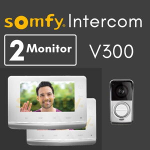 This is a picture of the Somfy V300 VIDEO DOOR PHONE 2 screens provided by Smart Security in Lebanon_1