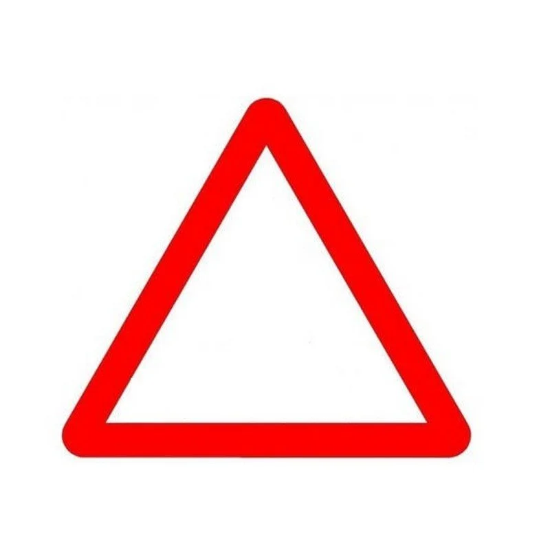 Triangle Road Signs 90CM