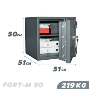 219 KG VALBERG FORT-M 50 FIRE AND BURGLARY RESISTANT SAFE GRADE III