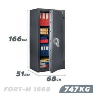 747 KG VALBERG FORT-M 1668 FIRE AND BURGLARY RESISTANT SAFE GRADE III
