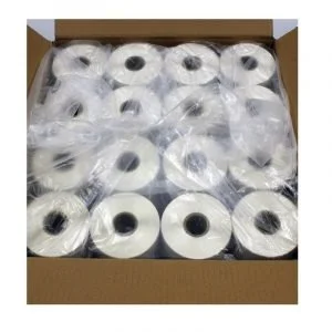 White Thermal Barcode Paper Labels Sticker Rolls
