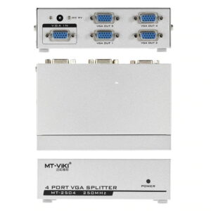 MT-VIKI MT-2504 4 Port VGA Splitter