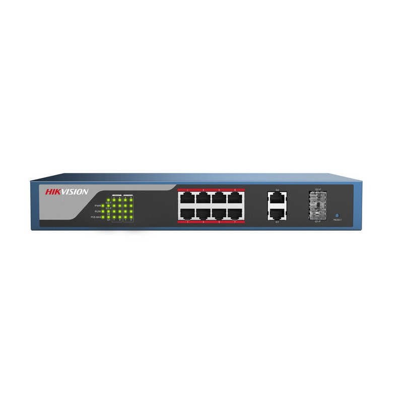 Hikvision 8 Port Fast Ethernet Web POE Switch DS-3E1310P-E