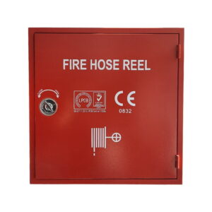 This is a picture of the Fire Hose Reel Cabinet provided by Smart Security in Lebanon_2